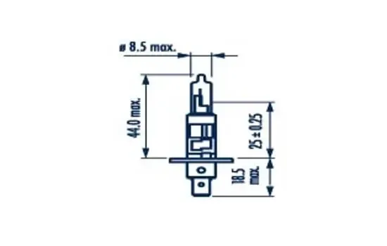 Лампочка галогенна H712V Magneti Marelli