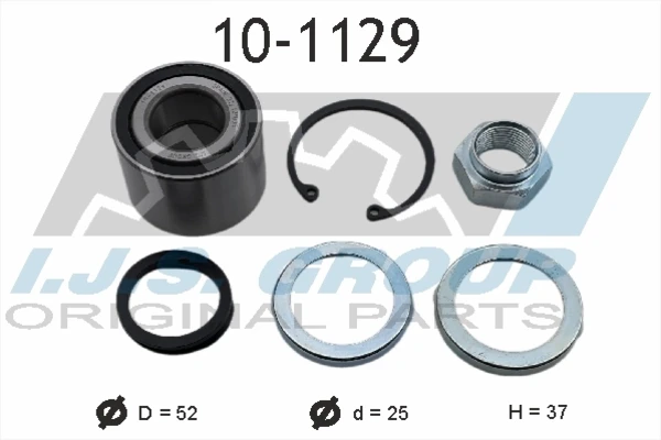 Підшипник задньої ступиці 101129 IJS Group