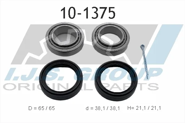 Підшипник ступиці 101375 IJS Group