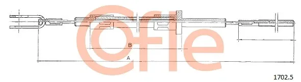 Трос зчеплення AD110191 Adriauto