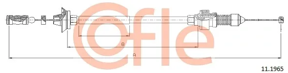 Трос газу 070351 Adriauto