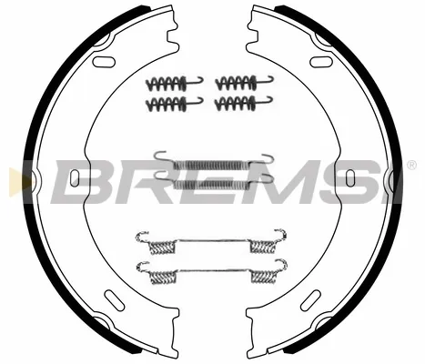 Колодки ручника GF03151 Bremsi