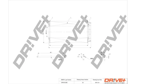 Масляний фільтр DP1110110151 Dr!ve+