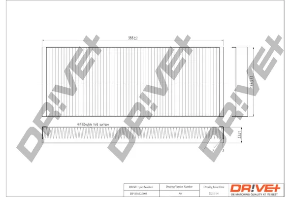 Фільтр салону DP1110120003 Dr!ve+