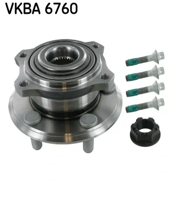 Задня маточина VKBA6760 SKF