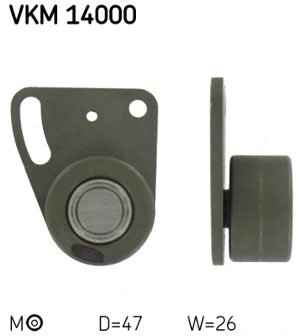 Ролик натягувача ременя ГРМ VKM14000 SKF