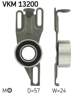 Ролик натягувача ременя ГРМ VKM13200 SKF