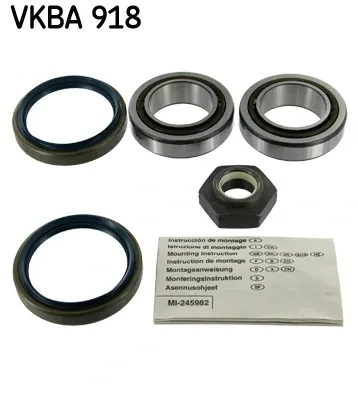 Підшипник задньої ступиці VKBA918 SKF