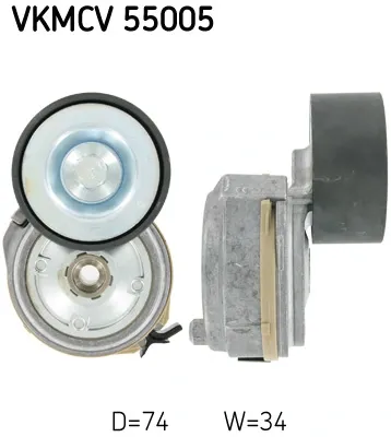 Натягувач приводного ременя VKMCV55005 SKF