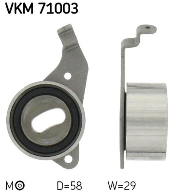 Ролик натягувача ременя ГРМ VKM71003 SKF
