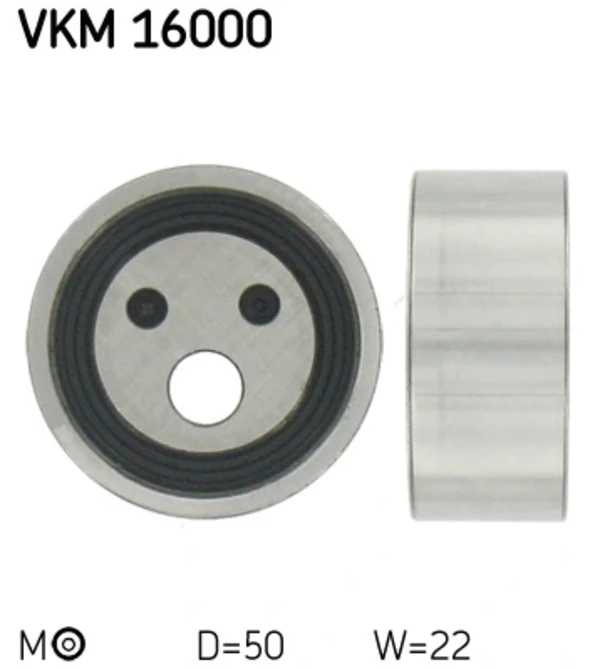 Ролик натягувача ременя ГРМ VKM16000 SKF