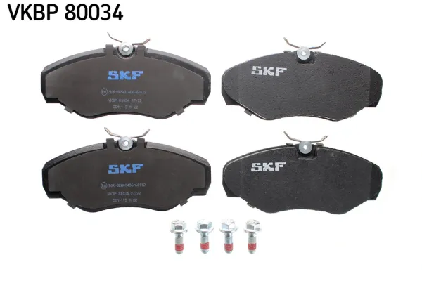 Передні тормозні колодки VKBP80034 SKF