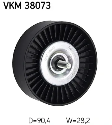 Ролик приводного ременя, паразитний VKM38073 SKF