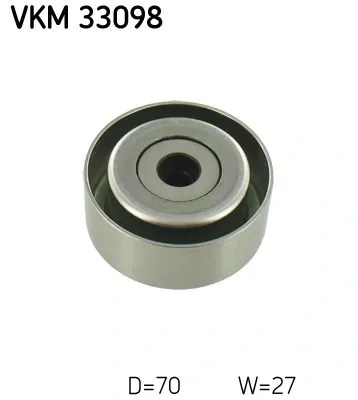 Ролик приводного ременя, паразитний VKM33098 SKF