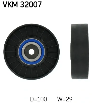Ролик приводного ременя, паразитний VKM32007 SKF