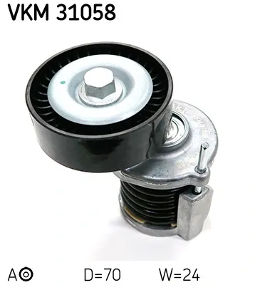 Натягувач приводного ременя VKM31058 SKF