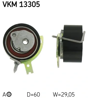 Ролик натягувача ременя ГРМ VKM13305 SKF