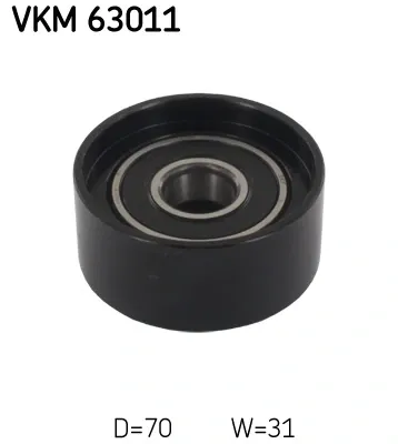 Ролик приводного ременя, паразитний VKM63011 SKF