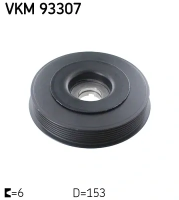 Шків колінвала VKM93307 SKF
