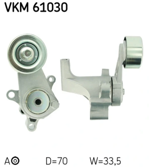 Натягувач приводного ременя VKM61030 SKF