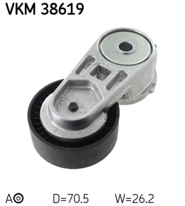 Натяжний ролик VKM38619 SKF