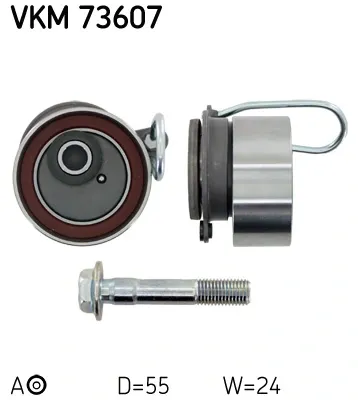 Ролик натягувача ременя ГРМ VKM73607 SKF