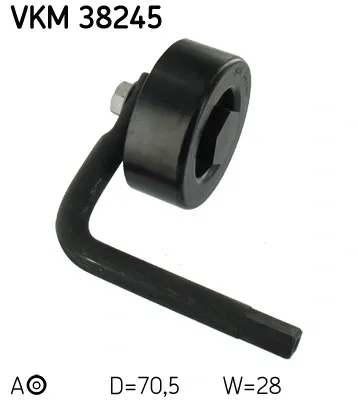 Натяжний ролик VKM38245 SKF