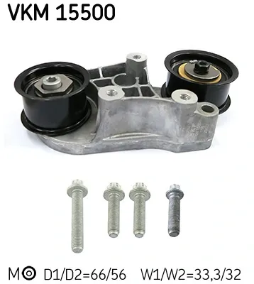 Натягувач ременя ГРМ VKM15500 SKF