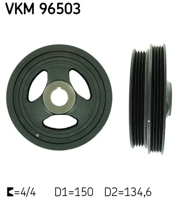 Шків колінвала VKM96503 SKF