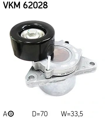 Натягувач приводного ременя VKM62028 SKF