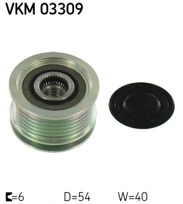 Шків генератора VKM03309 SKF
