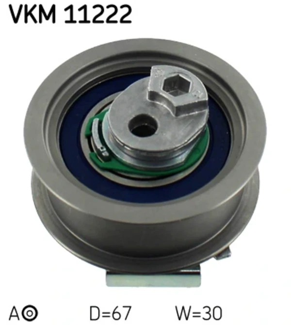 Ролик натягувача ременя ГРМ VKM11222 SKF