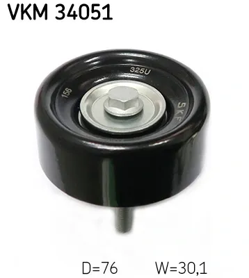 Ролик приводного ременя, паразитний VKM34051 SKF