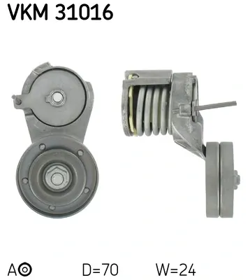 Натягувач приводного ременя VKM31016 SKF