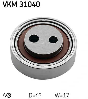 Натяжний ролик VKM31040 SKF