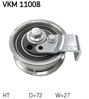 Ролик натягувача ременя ГРМ VKM11008 SKF
