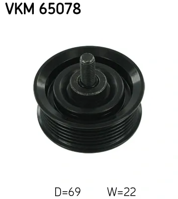 Ролик приводного ременя, паразитний VKM65078 SKF