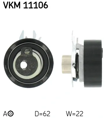 Ролик натягувача ременя ГРМ VKM11106 SKF