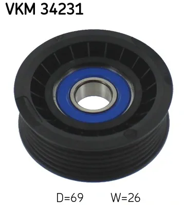 Ролик приводного ременя, паразитний VKM34231 SKF