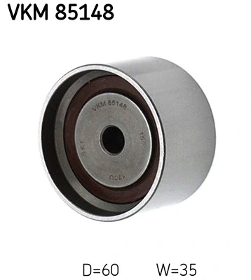 Ролик натягувача ременя ГРМ VKM85148 SKF