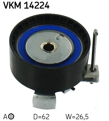 Ролик натягувача ременя ГРМ VKM14224 SKF