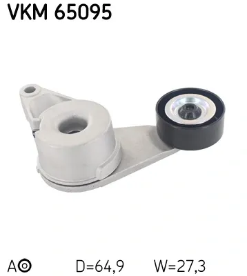 Натяжний ролик VKM65095 SKF