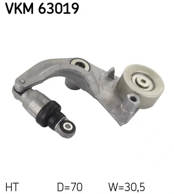 Натягувач приводного ременя VKM63019 SKF