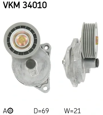 Натягувач приводного ременя VKM34010 SKF
