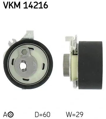 Ролик натягувача ременя ГРМ VKM14216 SKF