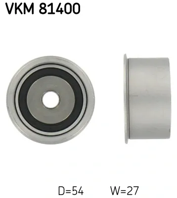Ролик паразитний ГРМ VKM81400 SKF