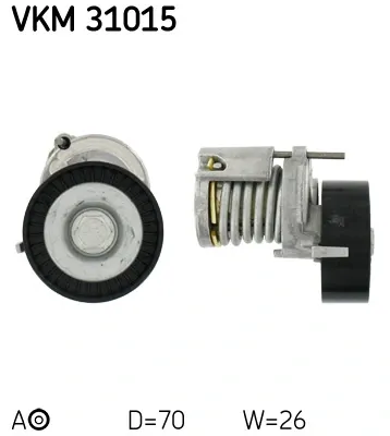Натягувач приводного ременя VKM31015 SKF
