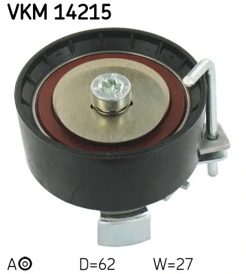Ролик натягувача ременя ГРМ VKM14215 SKF