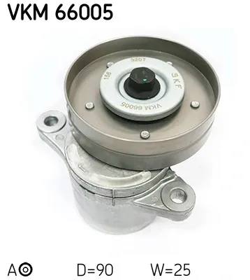 Натягувач приводного ременя VKM66005 SKF