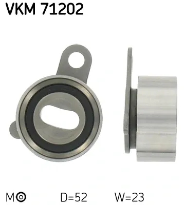 Ролик натягувача ременя ГРМ VKM71202 SKF